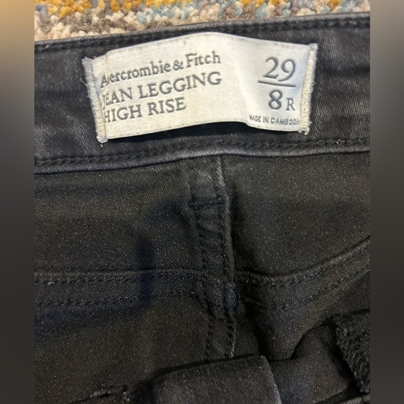 Abercrombie and Fitch Vintage Jean  Sz 8 - Picture 3 of 4